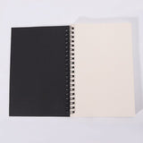 Cute Small Sketchbook Notebook for Drawing Painting Graffiti Soft Cover Black Paper Sketch Diary Book Memo Pad Office School