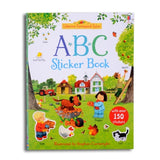 A4 size Children Cartoon Sticker books Kids English Story Book with Stickers Preschool Learning for Kindergarten Gift