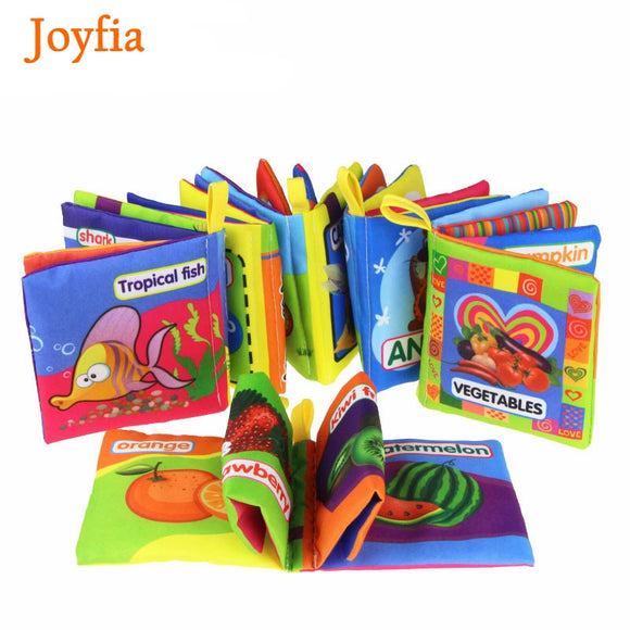 Cloth Baby Book Intelligence Development Educational Toy Soft Cloth Learning Cognize Books For 0-12 Months Kids Quiet Book#