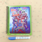 Peppa pig Magic Drawing Toy set Water Coloring Book Girl toys Drawing Board Reusable Magical Water Montessori Book Gift for Kid