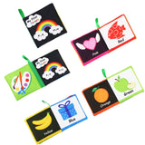 Cloth Baby Book Intelligence Development Educational Toy Soft Cloth Learning Cognize Books For 0-12 Months Kids Quiet Book#