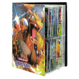 240pcs Game Album Pokemon Cartoon Pokemon Trading Cards Kid EX GX Collectible Book Loaded List Holder Capacity Binder Folder Toy