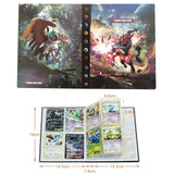 Pokemon Cards Album Book Cartoon TAKARA TOMY Anime New 80/240PCS Game Card VMAX GX EX Holder Collection Folder Kid Cool Toy Gift