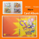 Pokemon Cards Album Book Cartoon TAKARA TOMY Anime New 80/240PCS Game Card VMAX GX EX Holder Collection Folder Kid Cool Toy Gift