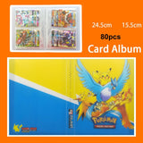 Pokemon Cards Album Book Cartoon TAKARA TOMY Anime New 80/240PCS Game Card VMAX GX EX Holder Collection Folder Kid Cool Toy Gift