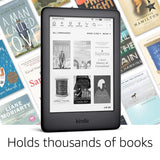 All-new Kindle Black 2019 version, Now with a Built-in Front Light, Wi-Fi 8GB eBook e-ink screen 6-inch e-Book Readers