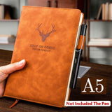 360 Pages Super Thick Wax Sense Leather A5 Journal Notebook Daily Business Office Work Notebooks Notepad Diary School Supplies