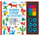 Children Fingerprinting Books with Rubber Stamps Ink Pad kids Activities Doodling Book Animal Garden Kindergarten DIY Craft Toy