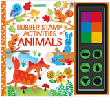 Children Fingerprinting Books with Rubber Stamps Ink Pad kids Activities Doodling Book Animal Garden Kindergarten DIY Craft Toy