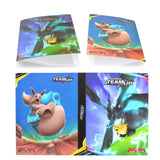 Toy Cards Binder 240pcs Holder Play Card Collection book Game Card Playing Album For Pokemones Cards Holder Novelty Gift For Kid